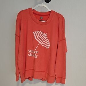 Aerie Super Shady Sweatshirt Sz Xl New